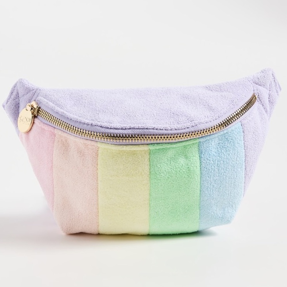 Stoney Clover rainbow terry fanny pack